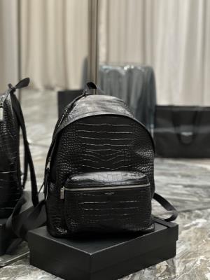 wholesale quality ysl backpack 326865 crocodile patten